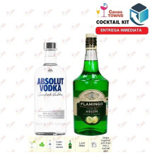 Vodka Absolut Nights Smoky Piña 700ml - Cavas Towns