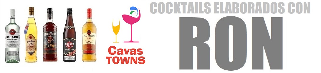 Cocktails elaborados con ron