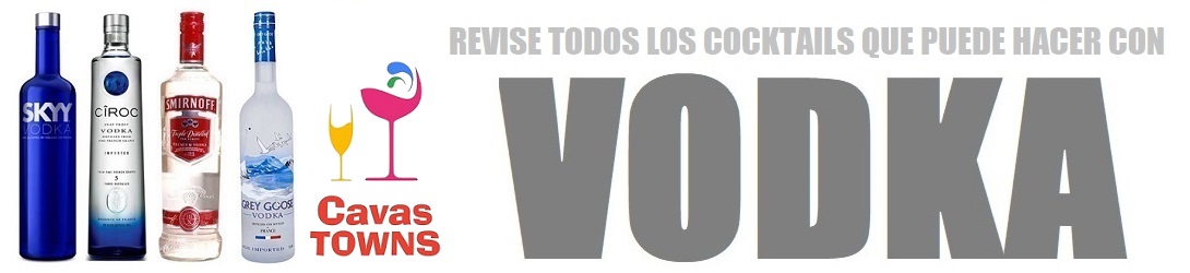Cocktails elaborados con vodka